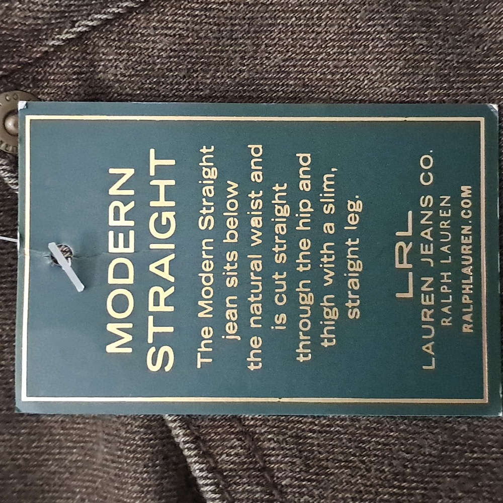 Lauren Ralph Lauren Women's Size 22W Slimming Modern Straight Jeans - Picture 9 of 11